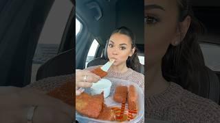 Chilis Nashville hot mozzarella sticks are INSANE ️ #eatwithme #mukbang