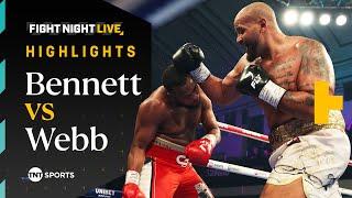 'SOMEHOW BENNETT STILL STANDS'  | Courtney Bennett vs. Nick Webb | Fight Night Highlights