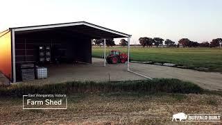 Buffalo Built Farm Shed