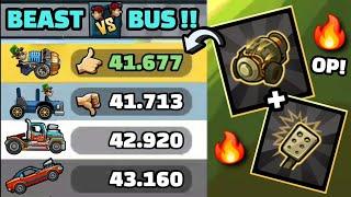 BEAST BEAT MINI-BUS!!  AFTER MASTERIES IN COMMUNITY SHOWCASE - BHill Climb Racing 2