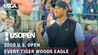 Every Tiger Woods Eagle During the 2008 U.S. Open at Torrey Pines