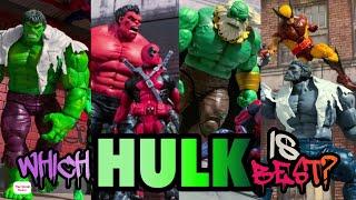 Ranking the Marvel Legends Hulks