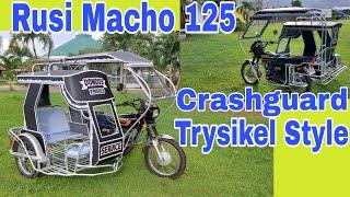 Rusi Macho 125 w, Sidecar & Crashguard Trycycle Style