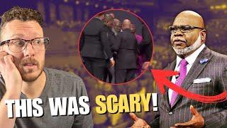 TD Jakes Suffers Health Scare While Preaching (with updates and lessons)