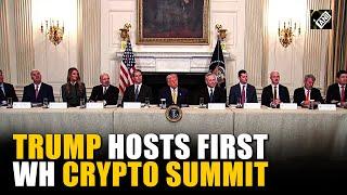 Breaking News: President Trump holds first ever Digital Asset Summit | White House| Cryptocurrency