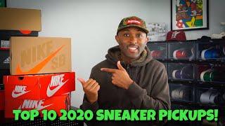 DB KICKS TOP 10 2020 SNEAKER PICKUPS!