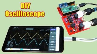 Let's Make an Oscilloscope From a Raspberry Pi Pico and Android Phone (or Tablet)