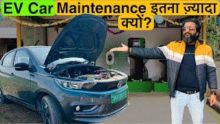 EV Car k Heavy Maintenance Ko Koi Jhuthla He nahi Sakta