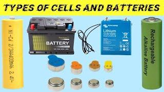 Types of batteries and cells | Different types of batteries | DA Electric Eng