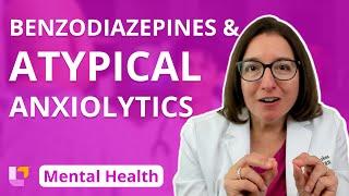 Benzodiazepines & Atypical Anxiolytics: Therapies - Psychiatric Mental Health Nursing | @LevelUpRN