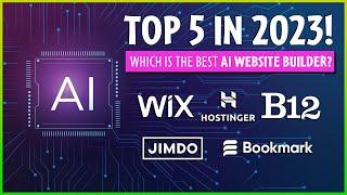 5 Best AI Website Builders in 2023 | Build a Website in a Minute! ️