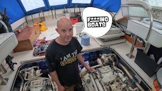 Routine Boat Maintenance! - DIY Service of Our Detroit Diesel Marine Engines