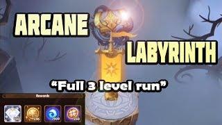 Full Arcane Labyrinth Run - AFK Arena | Mobile Idle Rpg Game
