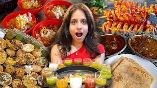 I Tried EVERY VIRAL FOOD PLACE IN 24 HOURS  | craziest food!!