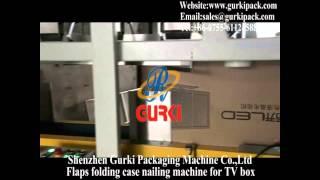 GURKI GPC-50 Flaps Folding Semi Automatic Carton Sealer For Computer Box