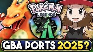 POKEMON NEWS! GBA PORTS IN 2025 HINTS! NEW LEGENDS Z-A GAMEPLAY RUMORS & MORE!