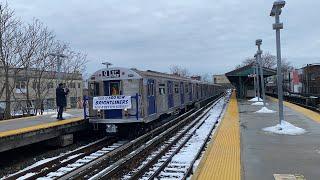 Farewell to the Iconic Budd R32’s, Final Runs Along the (Q) Line (January 9th 2022)