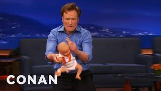 Steven Ho Shows Conan How To Weaponize A Baby | CONAN on TBS