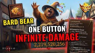 Diablo 4 - NEW STRONGEST DRUID BUILD - Billion Damage Bard Bear - Season 6 Guide PTR