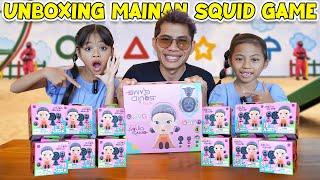 ALUNA DAN AMANDA BERBURU BLIND BOX SQUID GAME VIRAL!! WAHH DAPAT BANYAK MAINAN!!