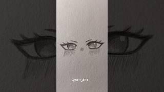Drawing cute eyes.. #art #eyes #cute #shorts