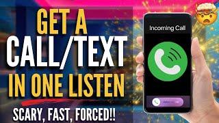 Get a Text/Call From Them INSTANTLY in 1 Listen | FORCED, SCARY FAST RESULTS!