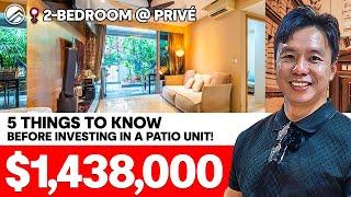 Prive - Ground Floor 2-Bedroom with 1,238sqft in Punggol | $1,438,000 | Melvin Lim