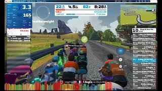 Zwift Racing - Stage 5: Race the Worlds—City and the Sgurr (C)