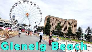 Adelaide Australia Walking Tour - Iconic Glenelg Beach | 4k HDR