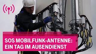 SOS Mobilfunk-Antenne: ein Tag im Außendienst