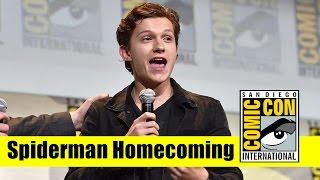 Spiderman Homecoming | 2016 Comic Con Full Panel (Tom Holland, Zendaya)