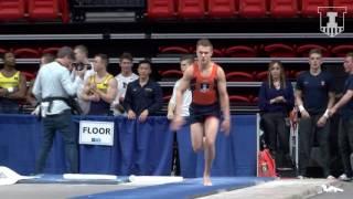 Illinois Men's Gymnastics Highlights | 2017 B1G Championships