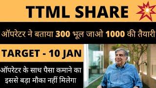 TTML Share Latest News |TTML Share News| TTML Share Price Target |TTML Latest News Today |TATA GROUP