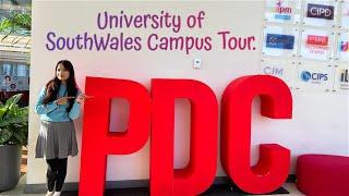 University of South Wales - Treforest Campus Tour | শীতের সকালে ইউনিভার্সিটি ক্যাম্পাস ট্যুর 