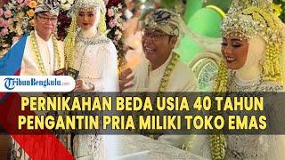 Viral Pernikahan Beda Usia 40 Tahun di Kuningan, Pengantin Pria Pemilik Toko Emas