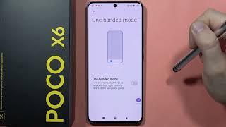 POCO X6: Turn On or Off One Handed Mode #howtodevices