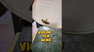 Mais um lindo violino em andamento  #masterclass