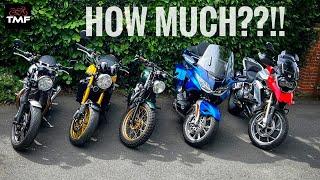 How much did my motorbikes cost me this year?