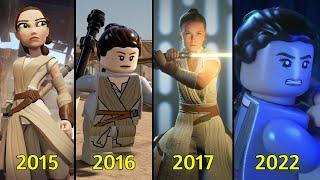 Evolution of Rey Skywalker in Video Games (2015~2022)