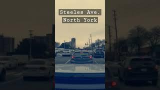 #northyork #steeles #4kdrive #timelapse