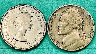 1960 US and Canada Nickels- Joint Video Big D Coins