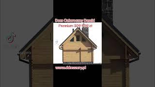 Dom Całoroczny Premium Dawid Budujemy z Drewna www.ddmazury.pl