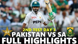 Pakistan vs South Africa Full Highlights 2nd Test 2025 Day 3 | PAK VS SA