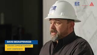 Rmax ECOMAXci ® FR Air Barrier Product Testimonial | Senior Superintendent of Goff Companies