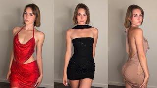 ASMR | Help Me Choose My NYE Outfit  (fabric & body triggers)