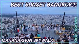 Mahanakhon Skywalk Bangkok 78th Floor Highest Glass Walk  Thailand