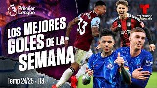 Los golazos de la jornada 13 en la Liga Inglesa | Premier League | Telemundo Deportes