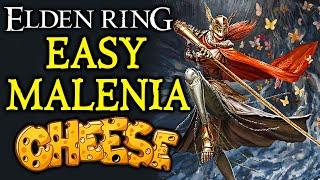 Elden Ring: A No Hit Cheese For Malenia, Blade of Miquella!