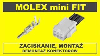 Złącze gniazdo Molex Mini Fit