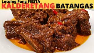 KALDERETANG BATANGAS | Kalgeretang Batangas | Kalderetang Baka BATANGAS Style |Beef Caldereta Recipe